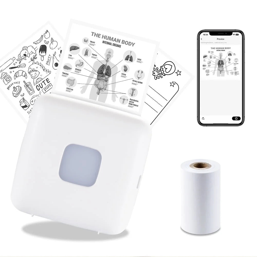 Pocket Photo & Notes Sticker Printer