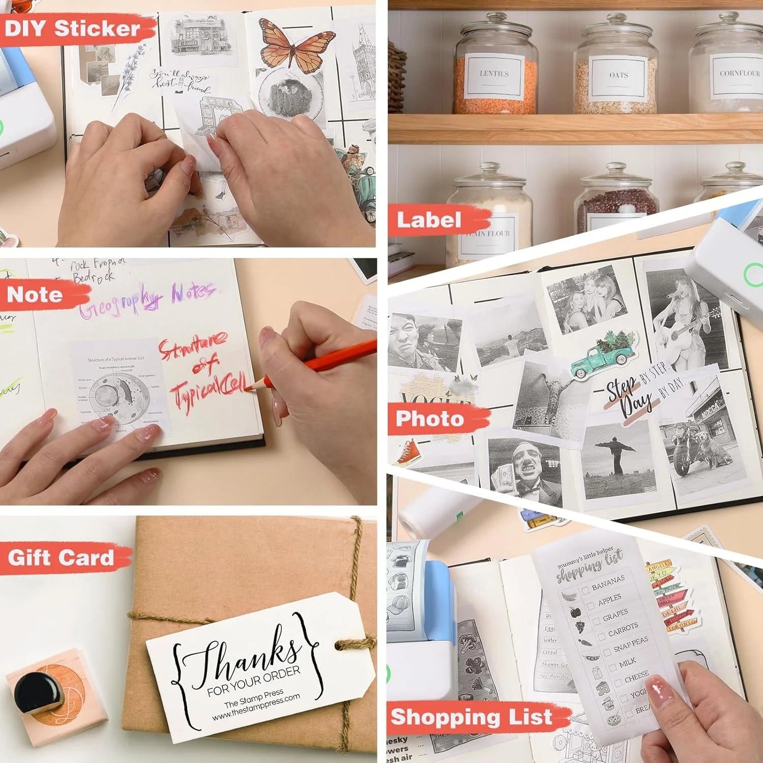 MiniPrintPro – Inkless Sticker & Label Maker