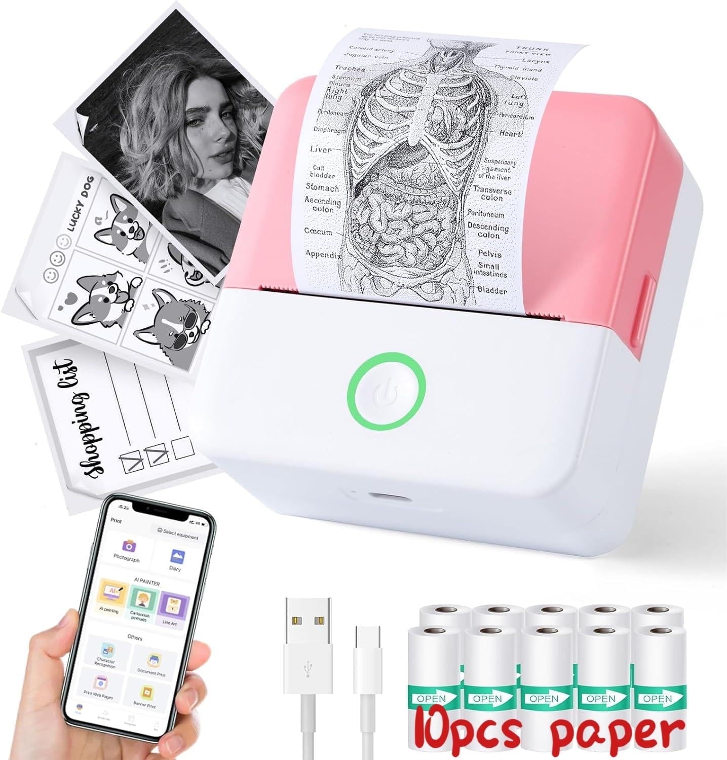 MiniPrintPro – Inkless Sticker & Label Maker
