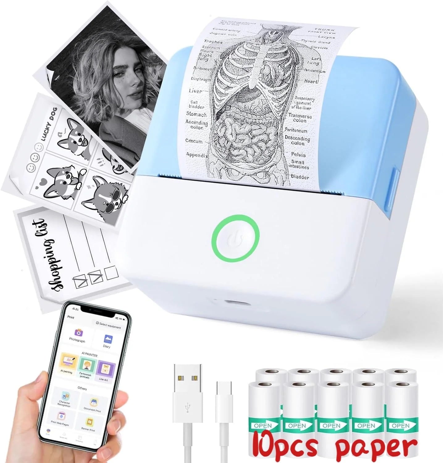 MiniPrintPro – Inkless Sticker & Label Maker
